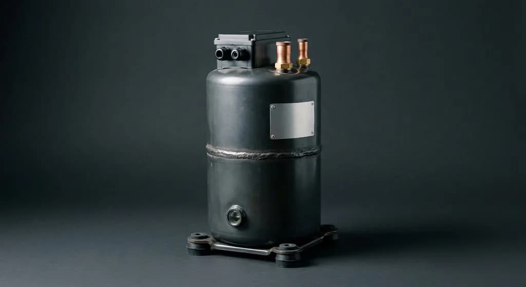 The compressor of a BAUF heat pump